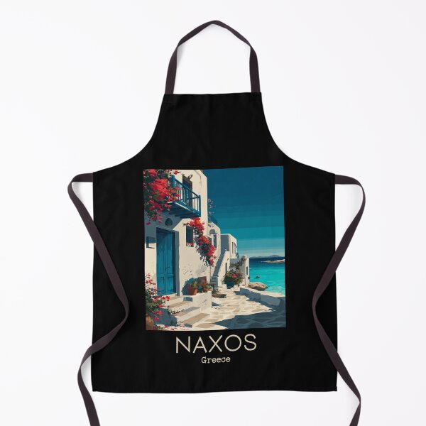 Item preview, A Vintage Travel Illustration of the Naxos - Greece designed and sold by GoodOldVintage.