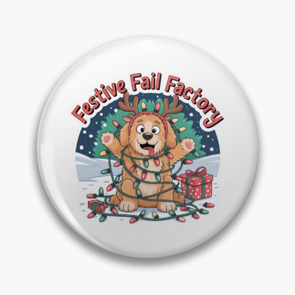 Item preview, Festive Fail Factory – Funny Reindeer Christmas Lights designed and sold by ArtByYunus.
