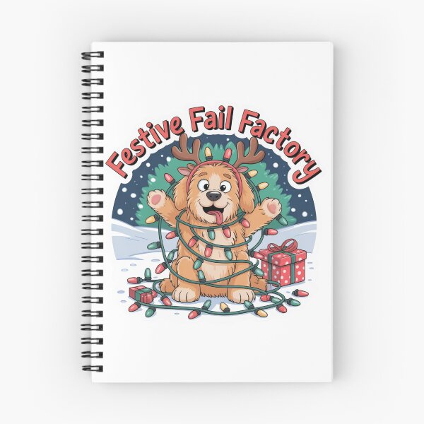 Item preview, Festive Fail Factory – Funny Reindeer Christmas Lights designed and sold by ArtByYunus.
