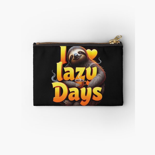 Item preview, I Love Lazy Days sloth design designed and sold by Vintage Designs +.