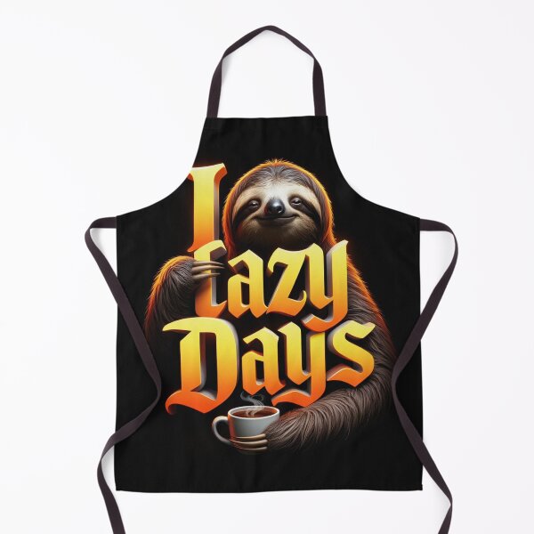 Item preview, I Love Lazy Days sloth design designed and sold by Vintage Designs +.