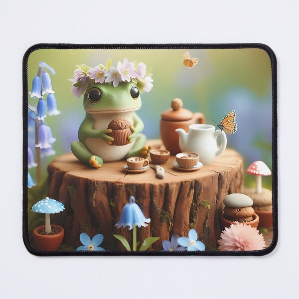 Item preview, Pond Pals’ Tiny Tea Time designed and sold by Cottage Core Ultimate.