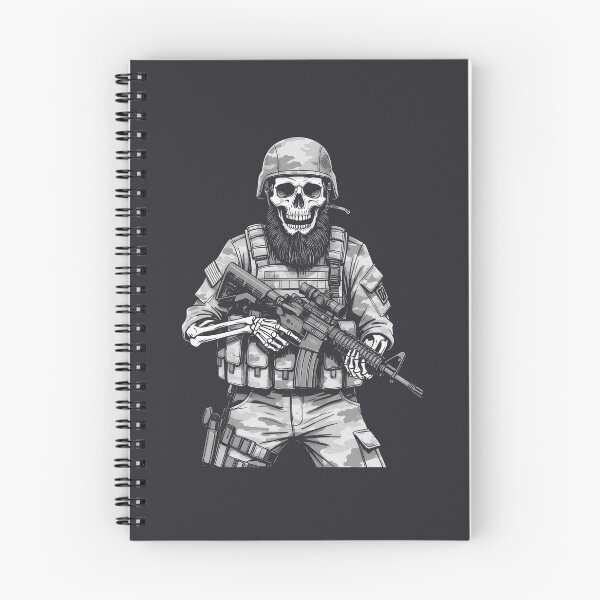Item preview, Military Skeleton Soldier  designed and sold by CreepyCornerArt.