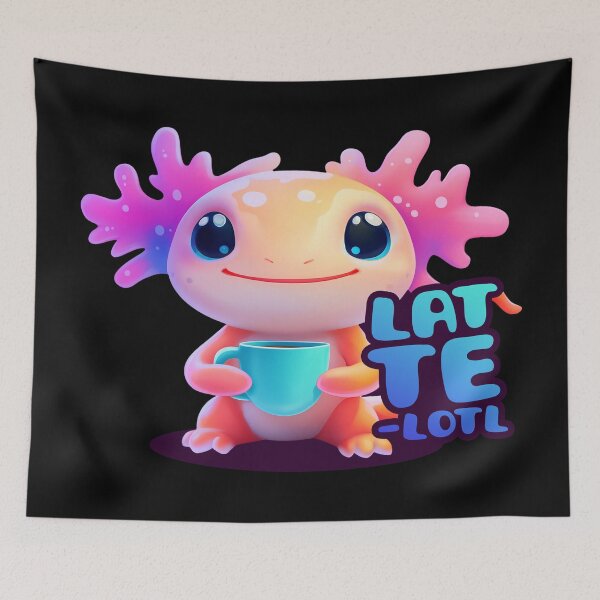 Item preview, Axolotl Late -lotl designed and sold by Store-Designify.