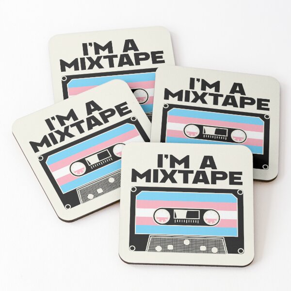 Item preview, Im a Mixtape Retro Cassette Vintage Vibes Bold Typography designed and sold by EmeraldeaArt.