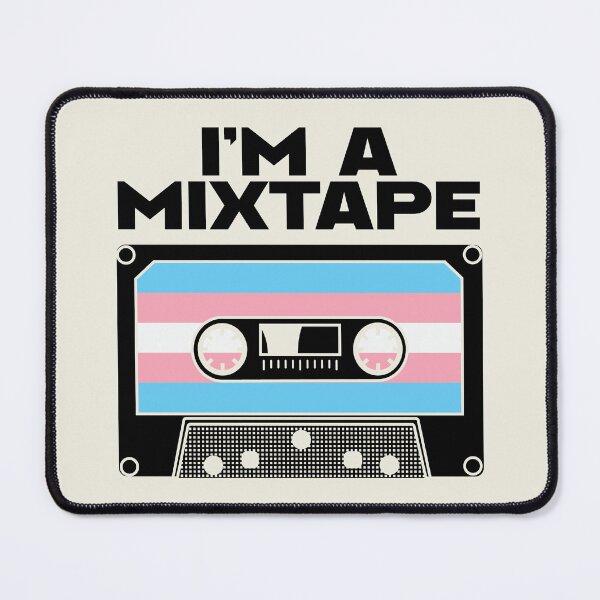 Item preview, Im a Mixtape Retro Cassette Vintage Vibes Bold Typography designed and sold by EmeraldeaArt.