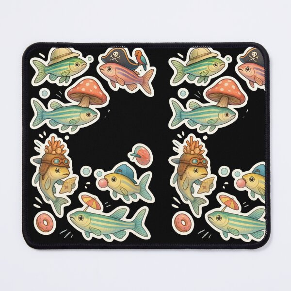 Item preview, Zebrafish with hats - danio fish designed and sold by DamioPolArt.