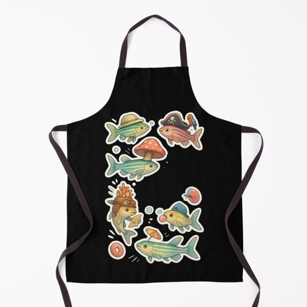 Item preview, Zebrafish with hats - danio fish designed and sold by DamioPolArt.