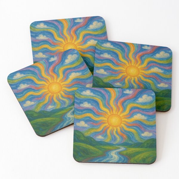 Item preview, Radiant Sunbeam River Landscape designed and sold by zzz888.