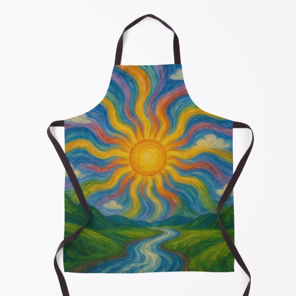 Item preview, Radiant Sunbeam River Landscape designed and sold by zzz888.