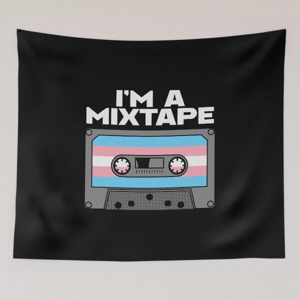 Item preview, I am a Mixtape Retro Cassette Vintage Vibes designed and sold by EmeraldeaArt.