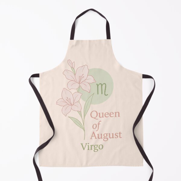 Item preview, Queen of August – Virgo Zodiac Sign with Birth Flower, Birthstone & Pastel Colors designed and sold by RoraLily.