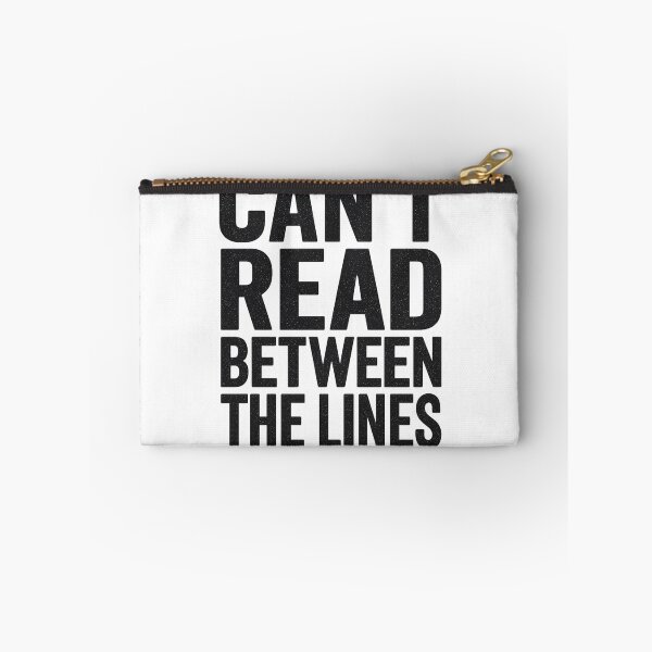 Item preview,   Can’t Read Between the Lines? / Vous Ne Lisez Pas Entre Les Lignes ? designed and sold by Drawingshirts.