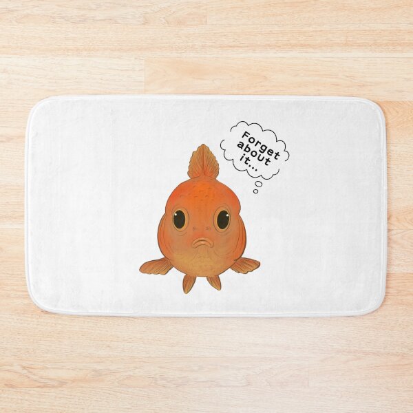 Item preview, Forget about it - Goldfish designed and sold by Salty Lollipop.