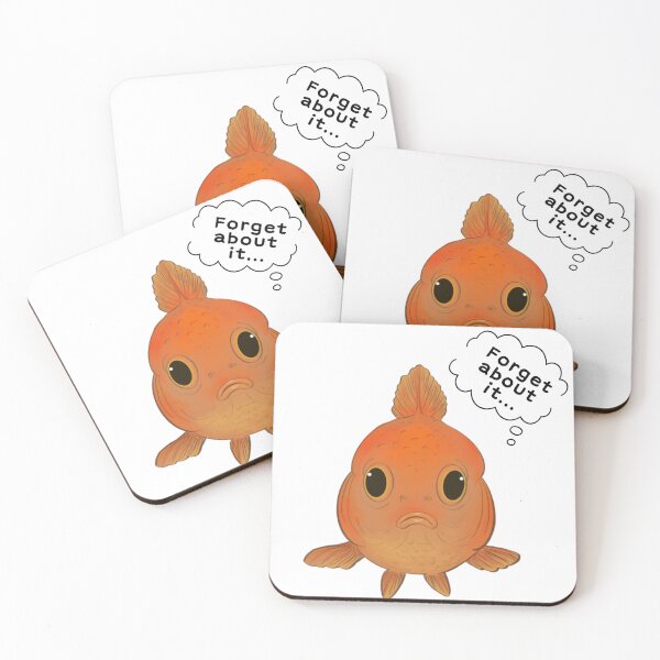 Item preview, Forget about it - Goldfish designed and sold by Salty Lollipop.