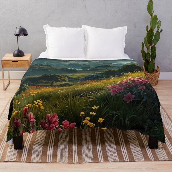 Item preview, Magical morning atmosphere over the hills designed and sold by PixelParadies.