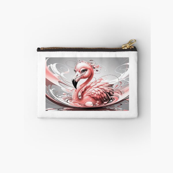 Item preview, Vivid Colors Abstract Flamingo Art designed and sold by NeatThingLover.