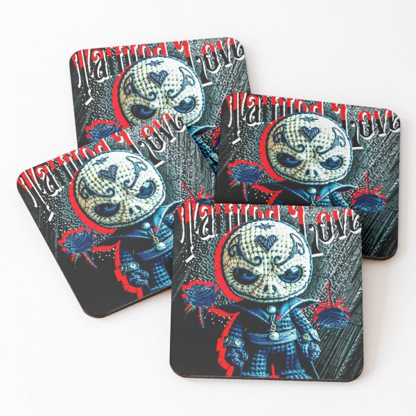 Item preview, Tainted Love – Gothic Voodoo Doll Dark Romance Art designed and sold by Cute Gothics.