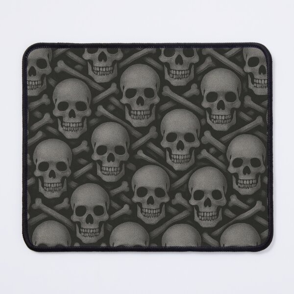 Item preview, Skull & Crossbones Pattern – Dark Gothic Design designed and sold by PitselehStudio.