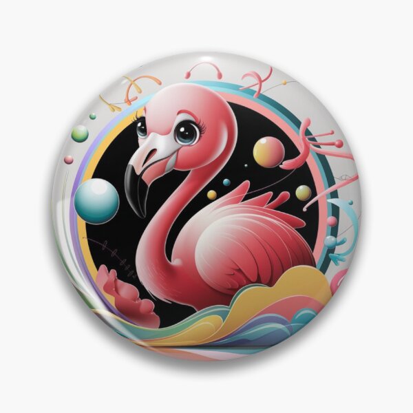 Item preview, Artistic Abstract Flamingo Canvas designed and sold by NeatThingLover.