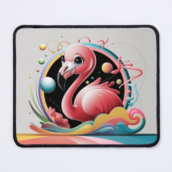Item preview, Artistic Abstract Flamingo Canvas designed and sold by NeatThingLover.