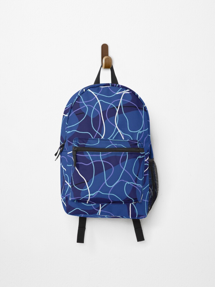 Thumbnail 1 of 3, Backpack, Pool party designed and sold by TAbstractDesign.