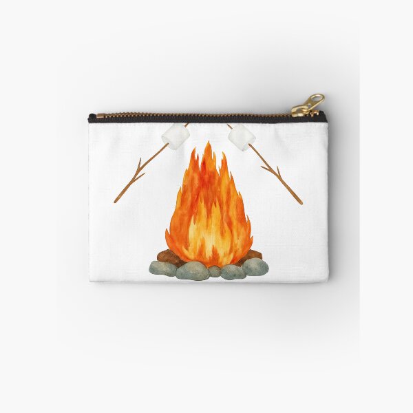 Item preview, Campfire with Marshmallows Illustration designed and sold by ArtfulWeave.