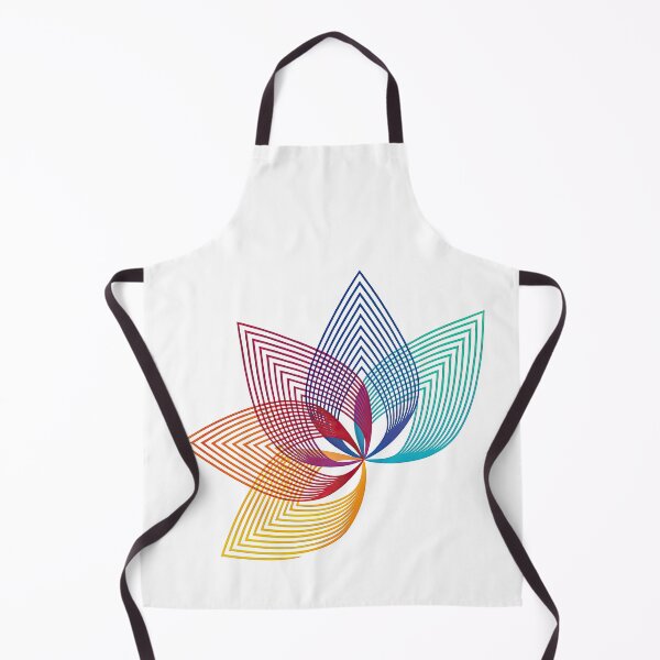 Item preview, Colorful Geometric Flower Pattern Illustration designed and sold by ArtfulWeave.