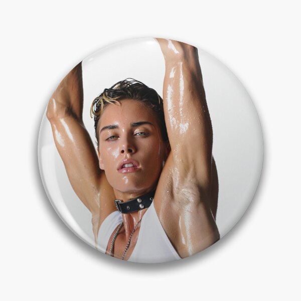 Item preview,  Beautiful sexy gym woman posing with her arms up showing her armpits sweating designed and sold by Vintage Designs +.