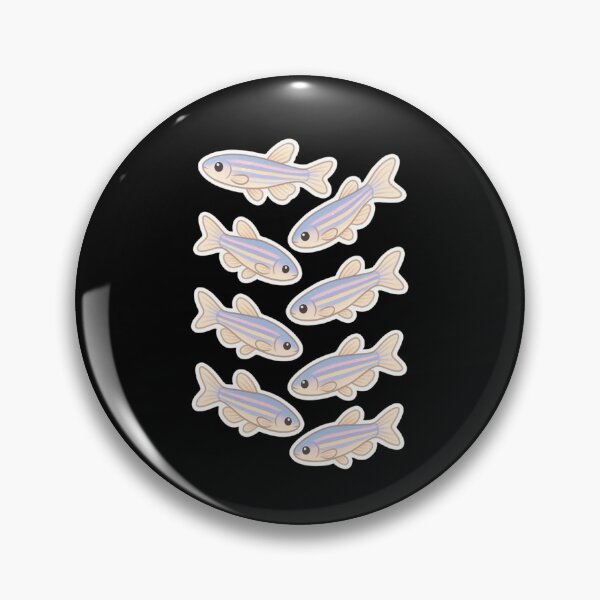 Item preview, Cute Zebrafish - danio fish designed and sold by DamioPolArt.