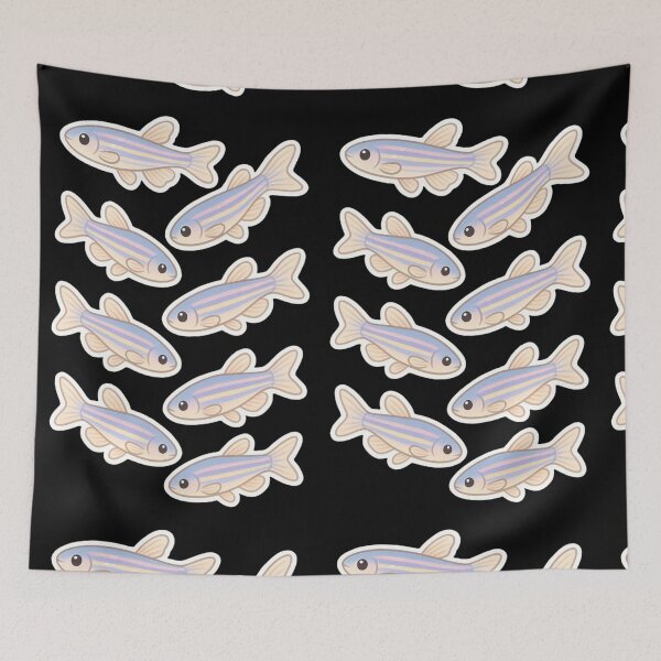 Item preview, Cute Zebrafish - danio fish designed and sold by DamioPolArt.