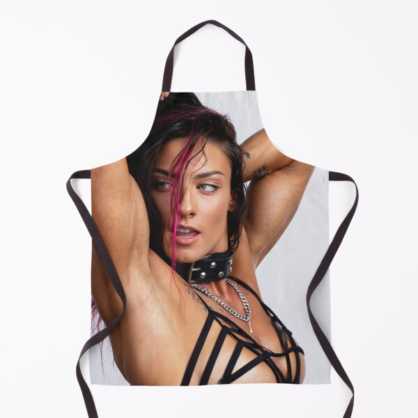 Item preview,  Beautiful sexy gym woman posing with her arms up showing her armpits sweating designed and sold by Vintage Designs +.