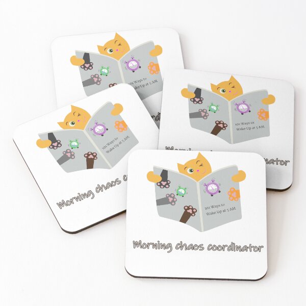 Item preview, Morning Chaos Coordinator — 101 Ways to Wake Up at 5 AM designed and sold by The Ink Nest..