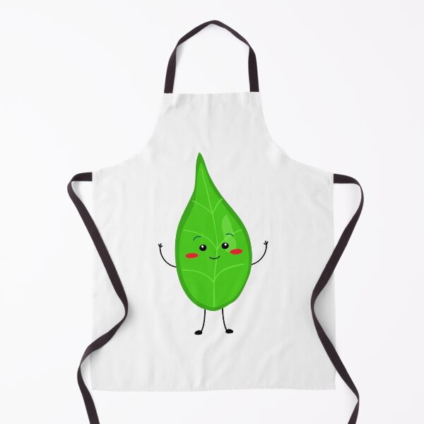 Item preview, Cute basil leaf character designed and sold by creatyrunsfree.
