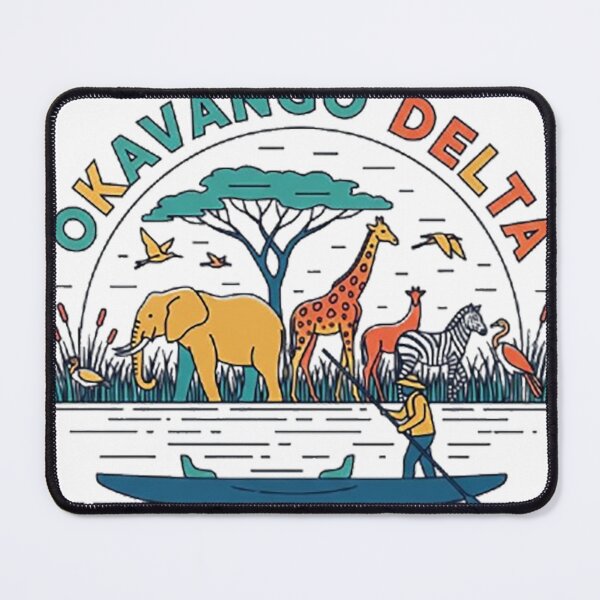 Item preview, Okavango Delta (Botswana) designed and sold by likbatonboot.