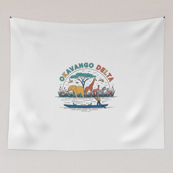 Item preview, Okavango Delta (Botswana) designed and sold by likbatonboot.