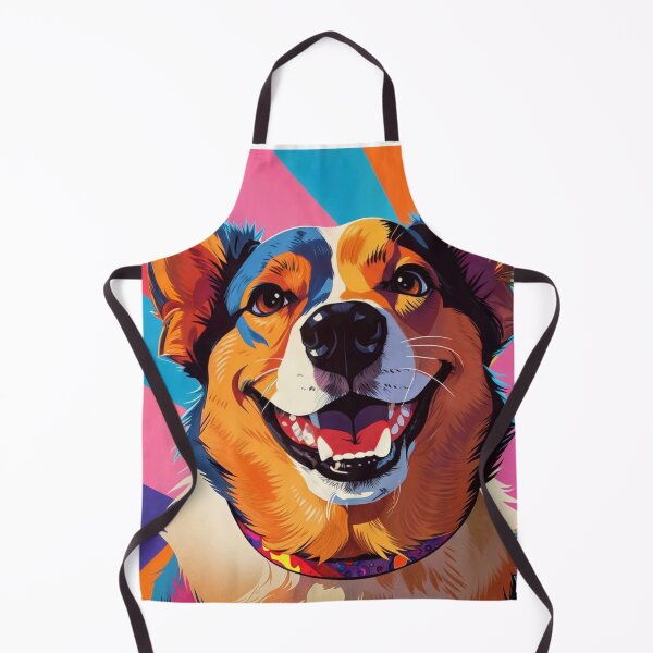 Item preview, Joyful Dog Face Art designed and sold by olenapetol.