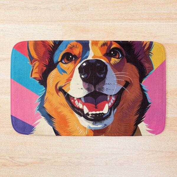 Item preview, Joyful Dog Face Art designed and sold by olenapetol.