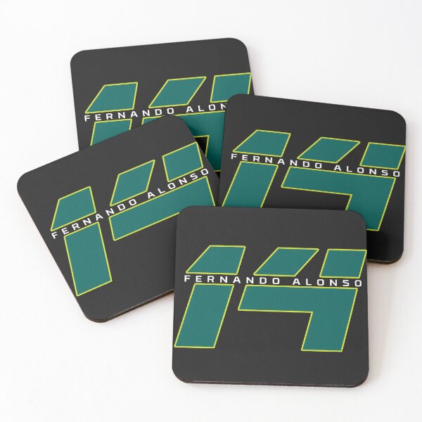 Item preview, Fernando Alonso F1 Number 14 Logo designed and sold by Studio F1Grid.