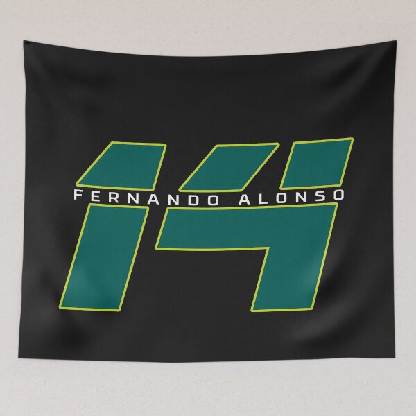 Item preview, Fernando Alonso F1 Number 14 Logo designed and sold by Studio F1Grid.