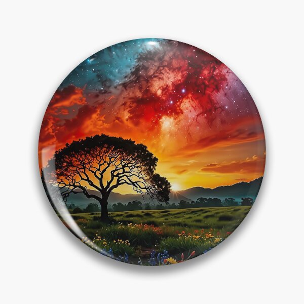 Item preview, The Tree of Life under the Galaxy designed and sold by PixelParadies.