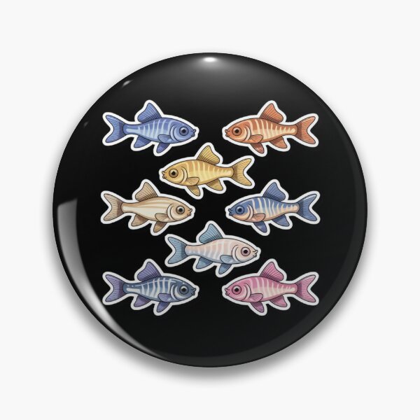 Item preview, Funny colorful Zebrafish - tropical fish designed and sold by DamioPolArt.