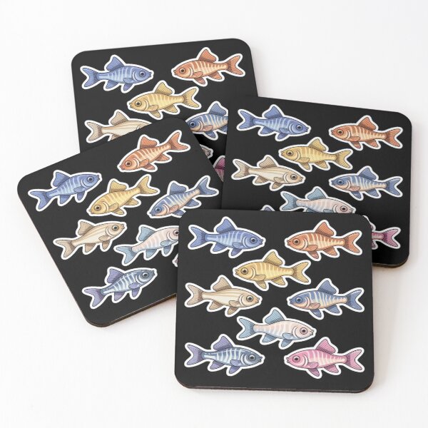 Item preview, Funny colorful Zebrafish - tropical fish designed and sold by DamioPolArt.