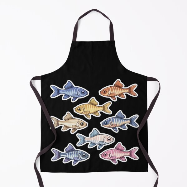Item preview, Funny colorful Zebrafish - tropical fish designed and sold by DamioPolArt.