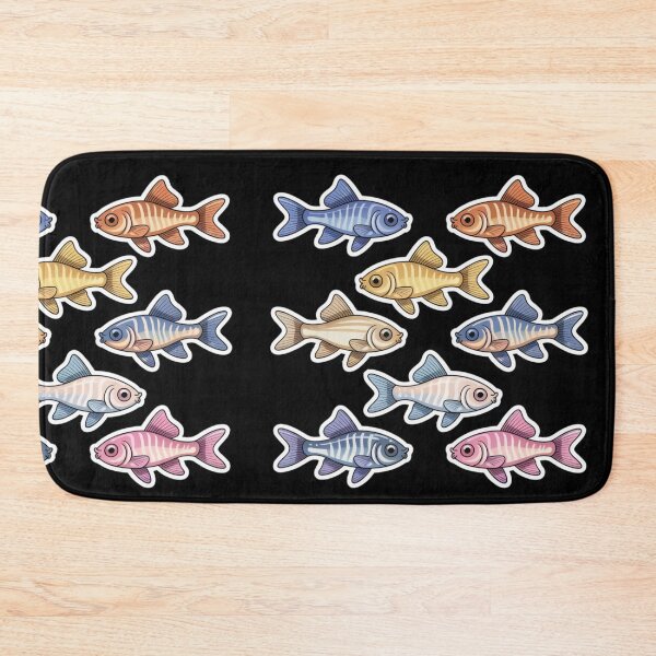 Item preview, Funny colorful Zebrafish - tropical fish designed and sold by DamioPolArt.