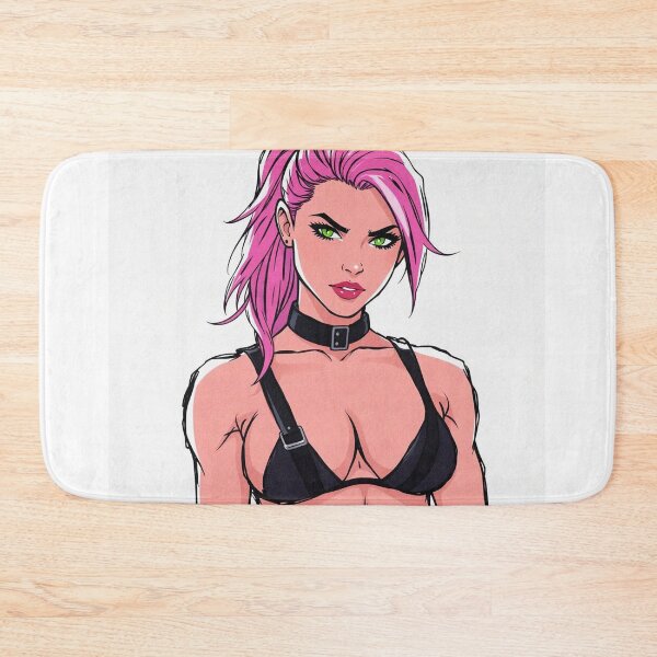 Item preview, Anime graphic novel style sketch of a woman in gym gear designed and sold by Vintage Designs +.