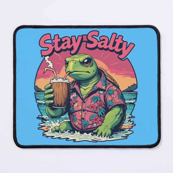 Item preview, Stay salty turtle designed and sold by Dospart.