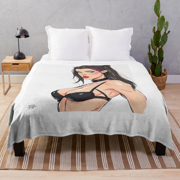 Item preview, Anime graphic novel style sketch of a woman in gym gear designed and sold by Vintage Designs +.