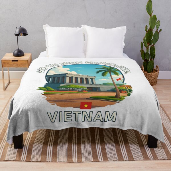 Item preview, Ho Chi Minh Mausoleum Hanoi Vietnam - Iconic Asia Landmark Travel vacation destination souvenir art designed and sold by inkNext.