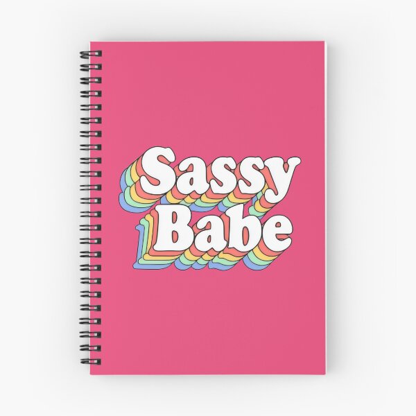 Item preview, Gen Z slang - Sassy Babe  designed and sold by DemureArtsy.
